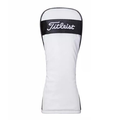 Titleist Performance Driver Head Cover Polyester Golf Club Headcover (White)