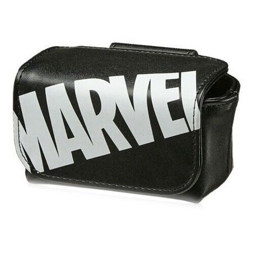 Volvik Marvel Golf Ball Pouch Synthetic Leather Case (Black)