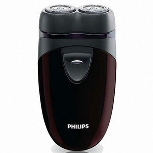 Philips PQ206 Men's 2-Head Close Cut Electric Shaver Travel Clean AA Powered