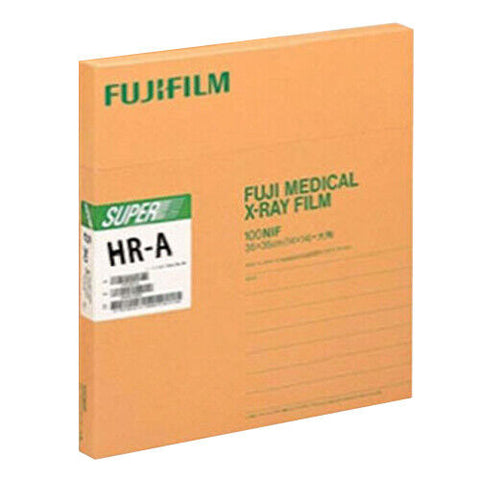 Fujifilm Super HR-A Fuji Medical X-Ray Green Film (100 Sheets)