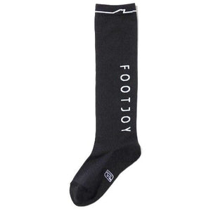 FootJoy FJ Women's Knee Socks Golf Sports Extreme Comfort (Black)