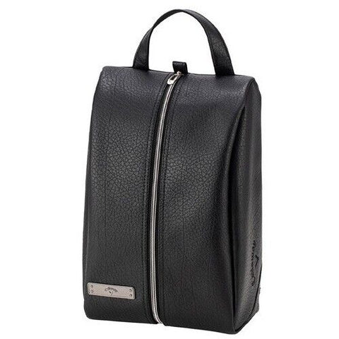 Callaway PU Golf Tour Shoes Bag Men's Sports Travel Case Pouch (Black)