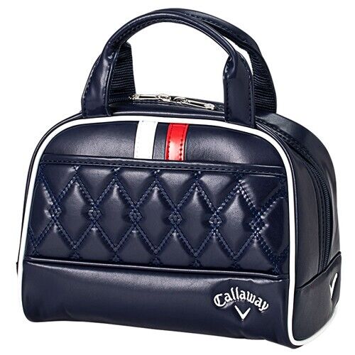 Callaway PU Sports Tote Golf Accessories Women's Pouch Bag (Navy)