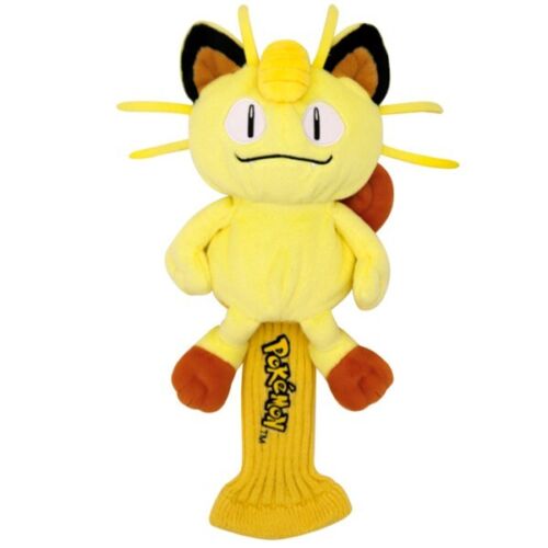 Pokemon Meowth Cat Driver Head Cover Golf Club Headcover