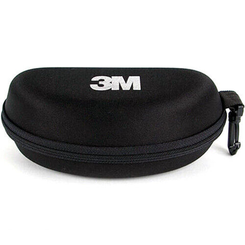 3M Soft Safety Glasses Sunglasses Goggles Protection Carrying Case Pouch (White Logo)