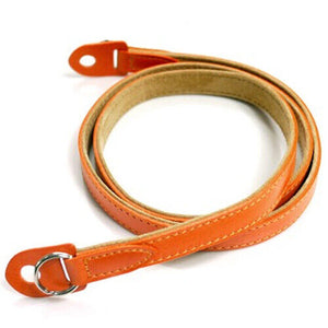 Ciesta RF12 Genuine Leather Strap (Orange) for Leica Nikon Contax Olympus