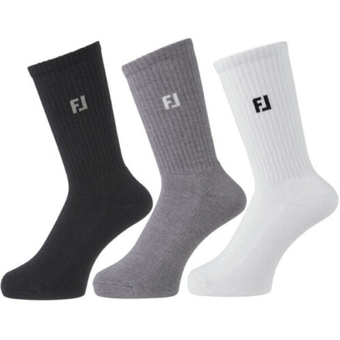 FootJoy FJ ProDry Cool Fiber Crew Men's Socks Advanced Golf Sports Pro Dry