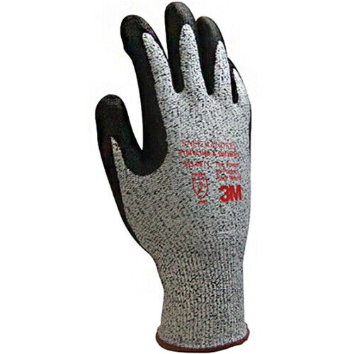 (2 Pair) 3M Cut Level-5 Safety Gloves Protection Nitrile Foam 553 Gloves