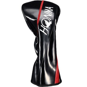 Honma Tour Pro Driver Head Cover Golf Club Headcover (Black)