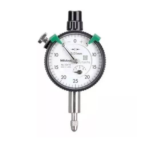Mitutoyo 1041AB Dial Indicator Flat Back Compact Gauge Test Inspection 0-3.5mm