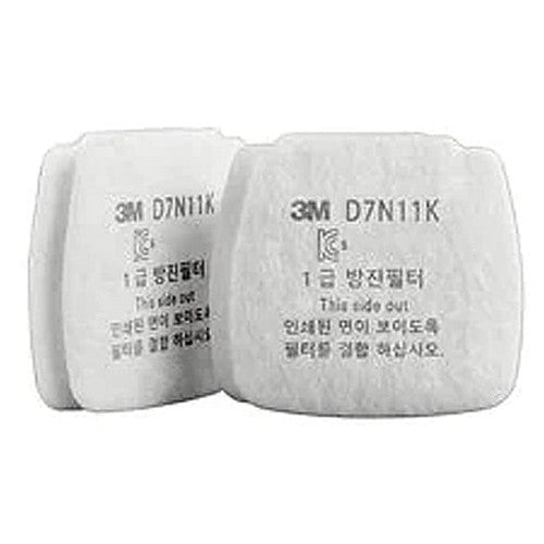 (10 ea) 3M D7N11K Particulate Filter For FF-800 HF-800 Series