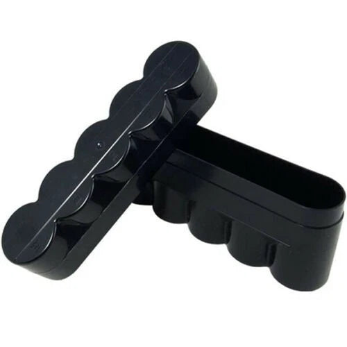 Black Film Case Storage Empty Bottle Container for 120/220 Formats 5-Rolls