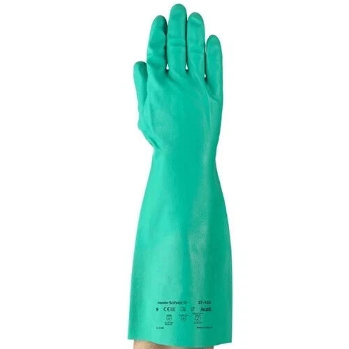 Ansell Solvex 37-165 Chemical Versatile Heavy-Duty Nitrile Gloves