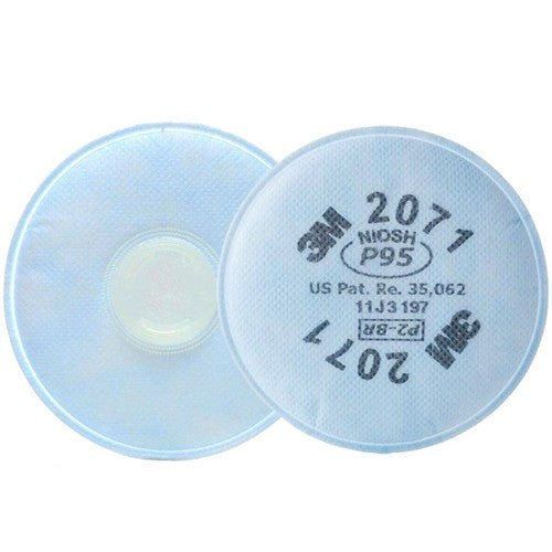 (2 Pair) 3M Particulate Filter 2071 for 6000 6500 6200 6300 7000 7500 7800S