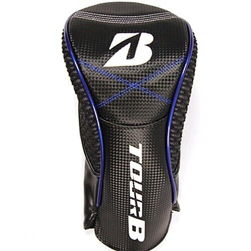 Bridgestone TOUR B Black/Blue Driver Head Cover Golf Club Headcover