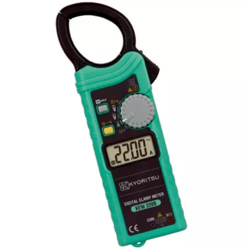 Kyoritsu 2200 AC Digital Clamp Meter Tester AC/DC Ultra Slim Multimeter Detector