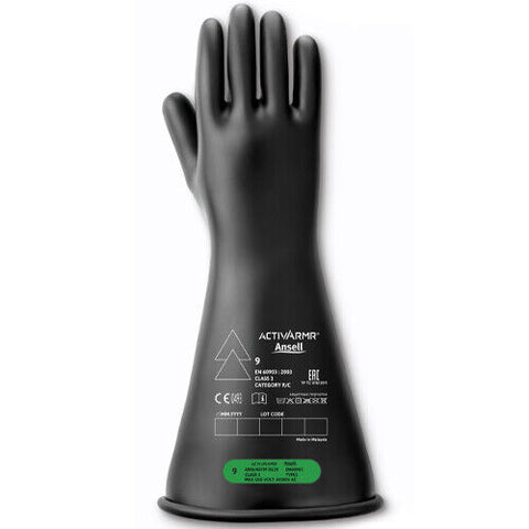 Ansell RIG316B Electrical Insulating Gloves Class 3 AC 26500V / DC 39750V