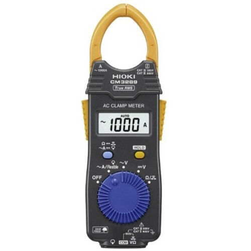 Hioki CM3289 AC Clamp Meter True RMS AC 1000 A On HiTester 3289 (Made in Japan)