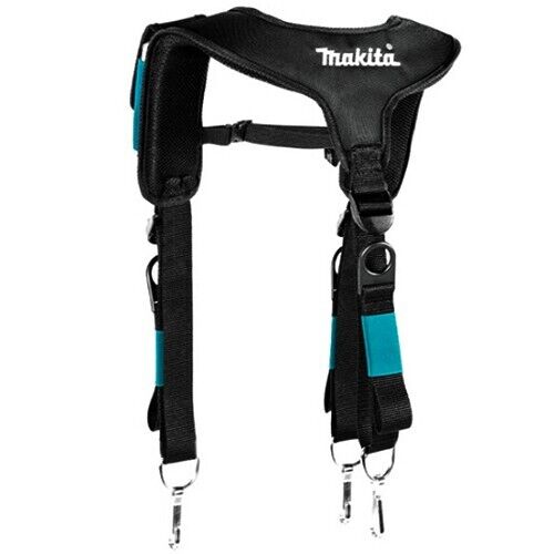 Makita Y Suspender Shoulder Padded Braces Cushion Tool Belt Set E-15372/15366