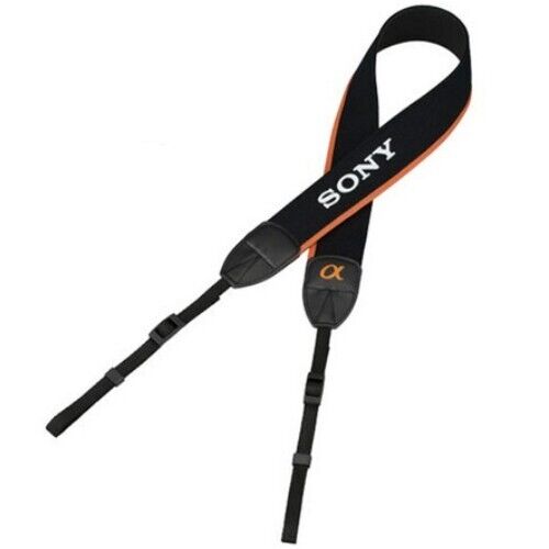 Sony Alpha Camera Neck & Shoulder Strap (Black) for DSLR Mirrorless