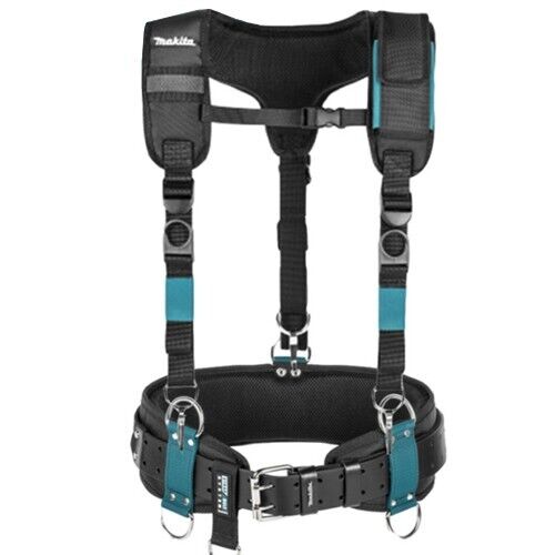 Makita Y Suspender Shoulder Padded Braces Cushion Tool Belt Set E-15372/15366