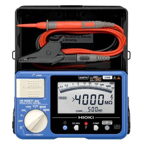 Hioki IR4057-50 Digital Insulation Resistance Tester 50-1000V