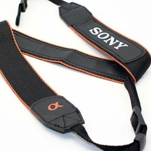 Sony Alpha Camera Neck & Shoulder Strap (Black) for DSLR Mirrorless