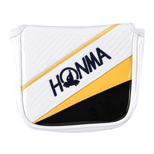 Honma Tour Pro Mallet Putter PT Head Cover Golf Club Headcover (Orange)