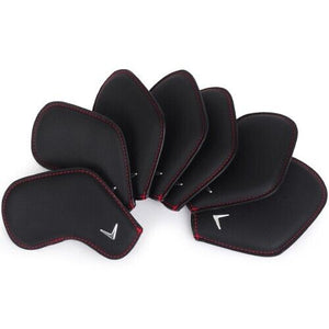 Callaway X-Forged 7 Pcs Iron Head Cover Set Golf Club Headcover (Star Black)