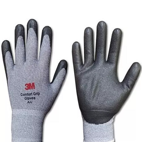 (10 Pairs) 3M Comfort Grip AIR Nitrile Foam NBR Coated Spring Summer Work Gloves