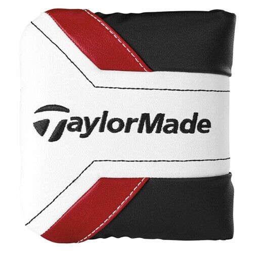 TaylorMade Spider Mallet Putter Head Cover Golf Club Headcover (White)