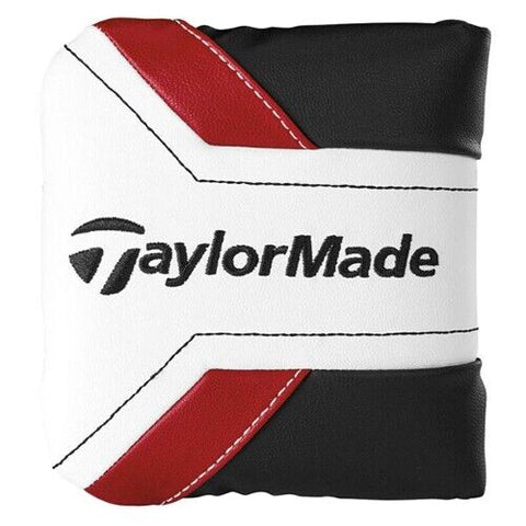 TaylorMade Spider Mallet Putter Head Cover Golf Club Headcover (White)