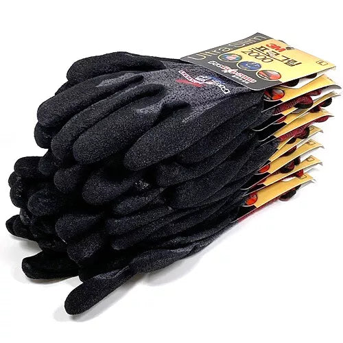 (10 Pair) 3M Pro Grip 2000 Ultra Slim Gloves Construction Builders Mechanic