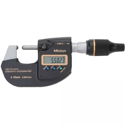 Mitutoyo 293-100-10 High Accuracy Digimatic Micrometer 0-25mm 0.1μm Resolution