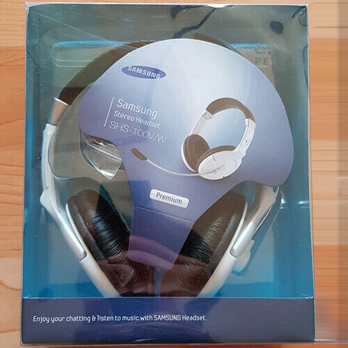 Samsung SHS-100V/W Premium Wired Headset Stereo Headphones Headband (White)