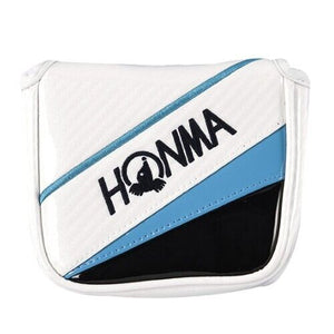 Honma Tour Pro Mallet Putter PT Head Cover Golf Club Headcover (Blue)