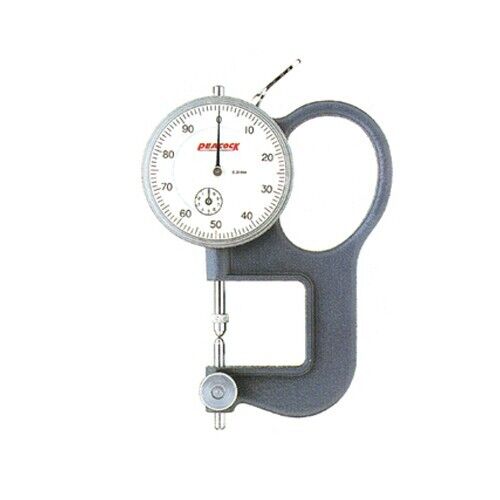 Peacock Dial Lens Gauge GL (G-L) Graduation 0.01mm Range 0 - 10mm