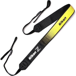 Nikon Z Series Genuine Strap DSLR SLR Camera Neck & Shoulder Strap Black/Yellow