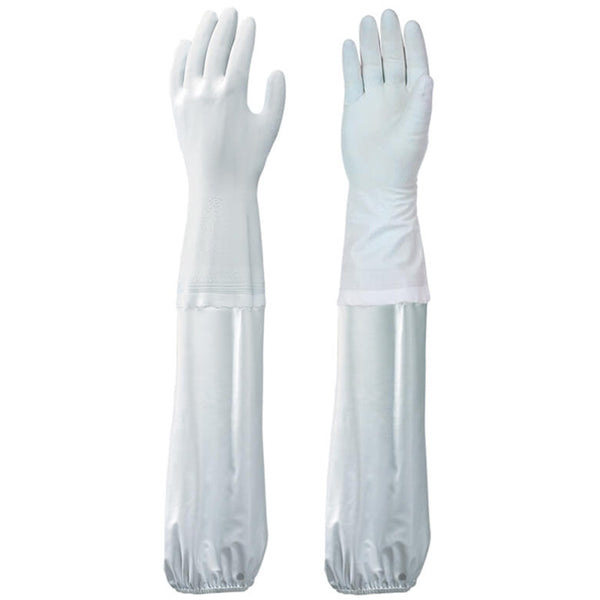 (10 Pair) SHOWA B0710 Chemical Protection PVC Long Sleeve Gloves (24-Inch)