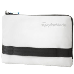 TaylorMade City-Tech Golf Pouch Case Sports Clutch Bag (White)