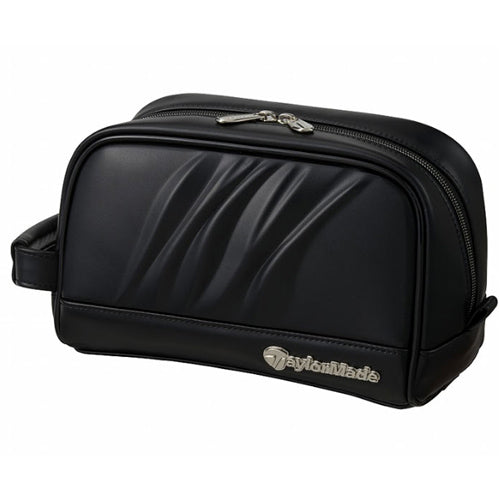 TaylorMade Premium Classic Pouch Accessory Case Golf Sports Bag (Black)