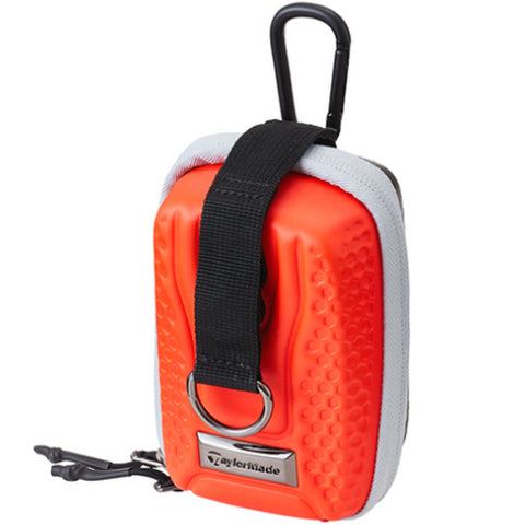 TaylorMade Auth-Tech Molded Golf Rangefinder Laser Distance Meter Case Pouch (Orange)