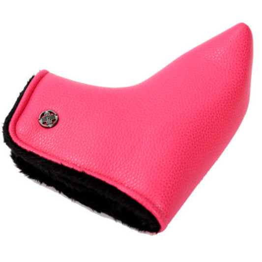 TechSkin Blade Putter Head Cover Pouch PU Club Headcover (Coral Pink)