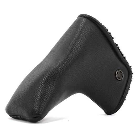 TechSkin Blade Putter Head Cover Pouch PU Club Headcover (Black)
