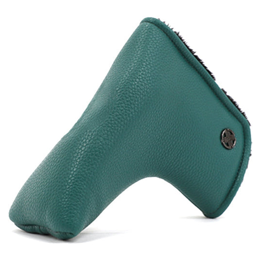 TechSkin Blade Putter Head Cover Pouch PU Club Headcover (Dark Forest)
