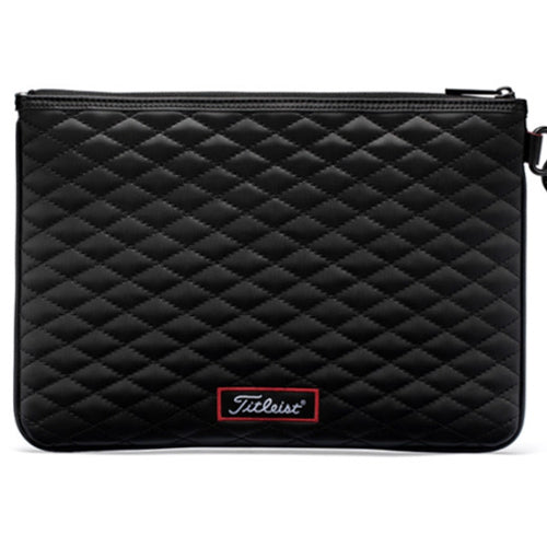 Titleist Jet Black Accessory Pouch Case Golf Sports Clutch Bag