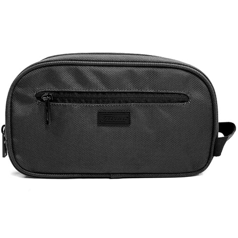 Titleist Players Dopp Kit Golf Tour Travel Pouch Bag(Charcoal Black)