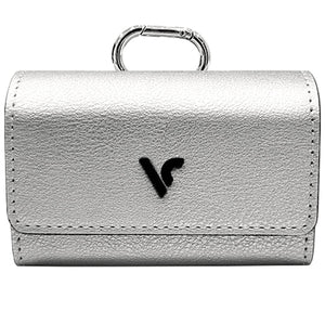 Voice Caddie VC Laser FIT Golf Rangefinder Mini Case Pouch (Silver)