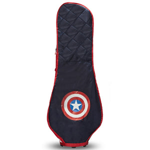 Volvik Marvel Captain America Padded Golf Holiday Travel Cover Flight Luggage Bag Protection