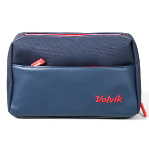 Volvik Golf Pouch Ball or Accessories Case Travel Bag (Navy)